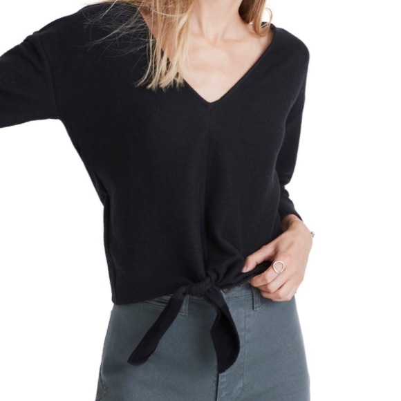 Madewell Tops - Madewell Tie Front Top
